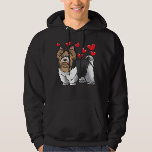 Veste À Capuche Chiens du Yorkshire de Biewer Terrier