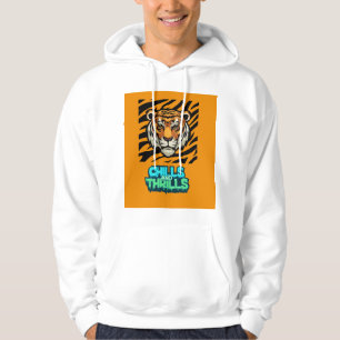 Veste À Capuche Chills and Thrills Tiger Imprimer T-shirt