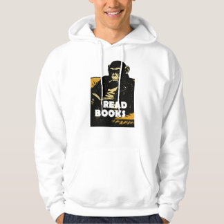 Veste À Capuche Chimp is reading books