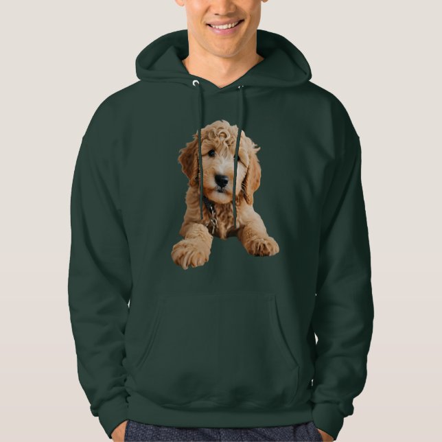 Veste À Capuche Chiot de Doodle Doré (Devant)