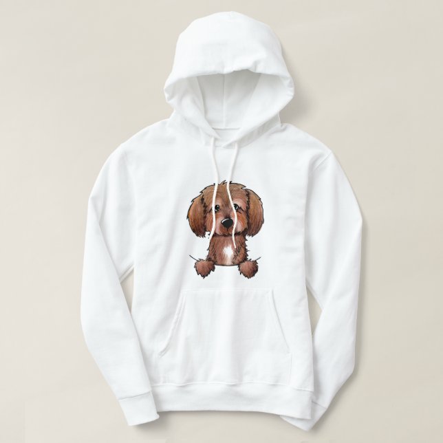 Veste À Capuche Chocolat de KiniArt Havanais (Design devant)