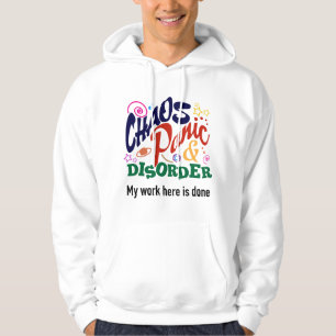 VESTE À CAPUCHE CHOS - TROUBLE PANIQUE