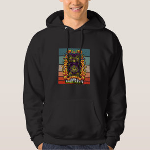 Veste À Capuche Chouette nocturne hibou nocturne motifs psychédéli