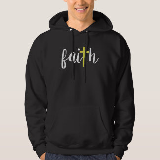 Veste À Capuche Christian Faith Cross Motif Church Bible Study