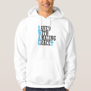 Veste À Capuche Christian SWAG Cross Hoded Sweatshirt Cool unique