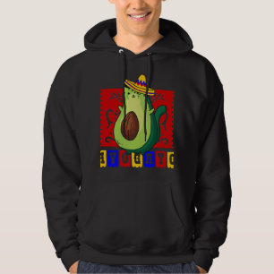Veste À Capuche cinco de mayo chat avocat avogato kawaii mexique