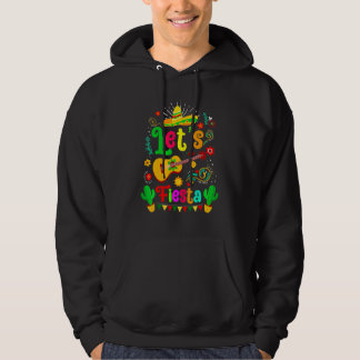 Veste À Capuche Cinco De Mayo Guitare Mexicaine Lets Fiesta Cactus