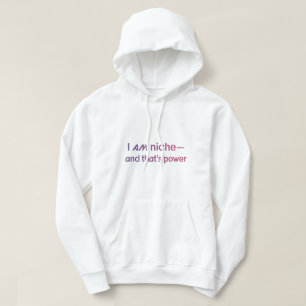 Veste À Capuche Citation d'autonomisation de la neurodiversité Je