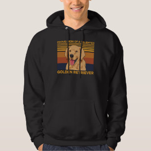 Veste À Capuche Citation De Chiens Pour Une Mère De Retriever D'Or