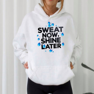 Veste À Capuche Citation de fille de gym Motivation de travail 