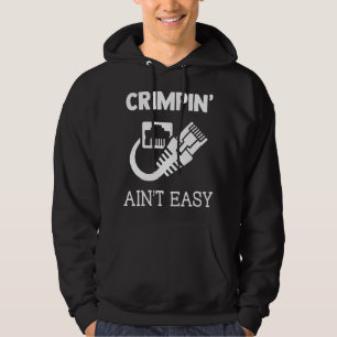 Veste À Capuche Citation de l'ingénieur système de réseau Crimpin