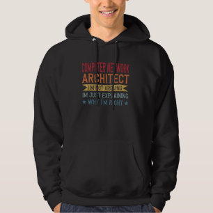 Veste À Capuche Citation de profession amusante Ordinateur Network