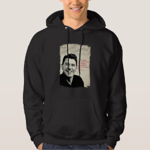 Veste À Capuche Citation de Ronald Reagan