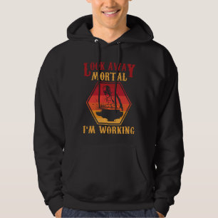 Veste À Capuche Citation de soudure héréditaire Humour employé 