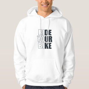 Veste À Capuche Citation de VTT motivationnelle - Cyclisme drôle