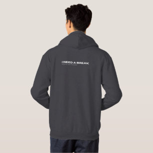 Veste À Capuche Citation J'ai Besoin D'une Pause De Mes Propres Pe