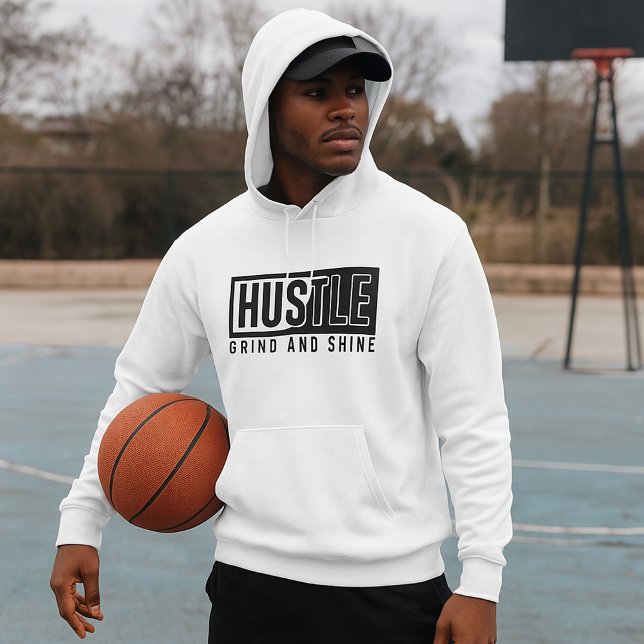 Veste À Capuche Citation motivationnelle et de motif (Créateur téléchargé)