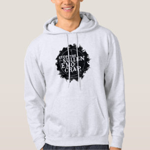Veste À Capuche Citation surnaturelle "Emo"