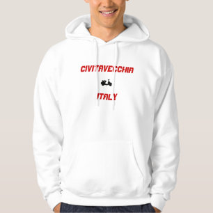 Veste À Capuche Civitavecchia, Italie Scooter