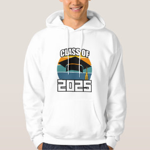 Veste À Capuche Classe de 2025 - Graduation de classe supérieure -