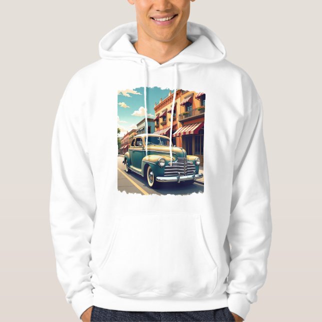Veste À Capuche Classic 1940s Car Hoodie (Devant)