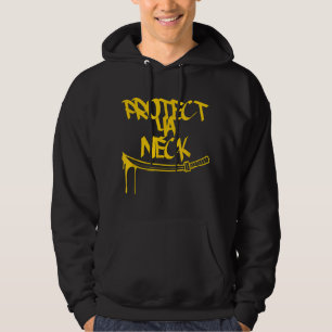 Veste À Capuche Classic Golden Era 90s Hip-Hop Music Quote Protect