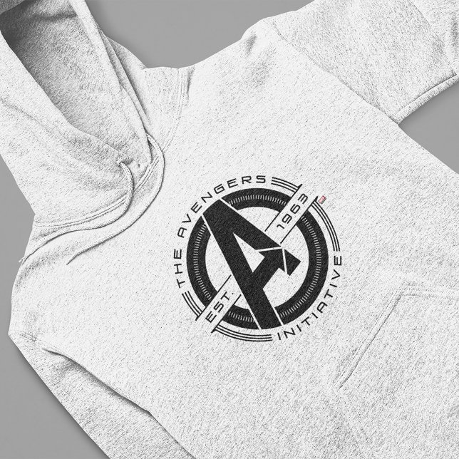 Veste À Capuche Classique Avengers | Logo de lentilles de l'initia (Créateur téléchargé)