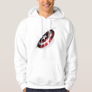 Veste À Capuche Classiques Avengers   Bouclier de Captain America 