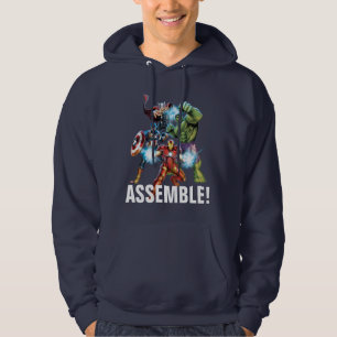 Veste À Capuche Classiques des Avengers   Avengers prêts à attaque