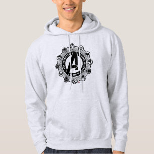 Veste À Capuche Classiques des Avengers   Icônes des héros les plu