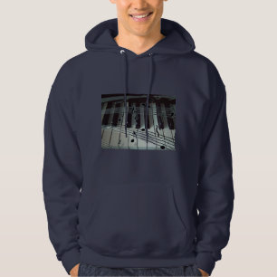 Veste À Capuche Clés de piano et notes de musique