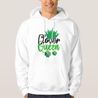 Veste À Capuche Clover Queen St Patrick’s Day Design-61105
