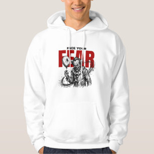 Veste À Capuche Clown d'Horreur FEAR   Vêtements de Rue Effrayants