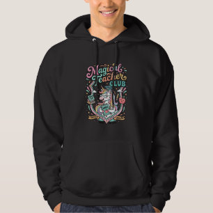 Veste À Capuche Club de professeur magique de licorne Kawaii Marke