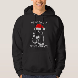 Veste À Capuche Cocker Spaniel drôles laides cadeaux de Noël pour