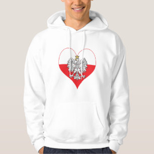 Veste À Capuche Coeur d'aigle polonais