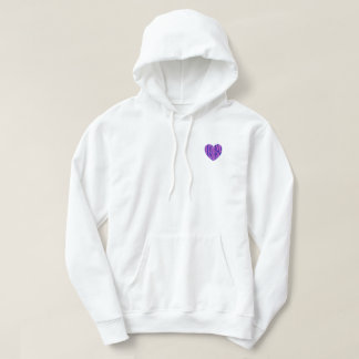 Veste À Capuche coeur inverse