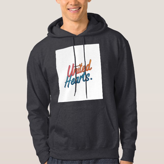 Veste À Capuche Coeurs unis (Devant)