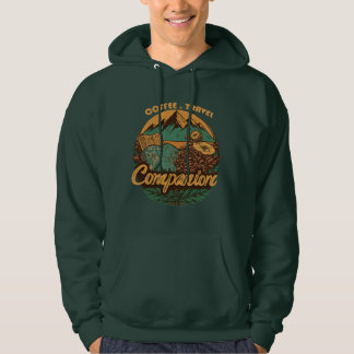 Veste À Capuche Coffee Travel Companion Mountain Adventure Sweatsh