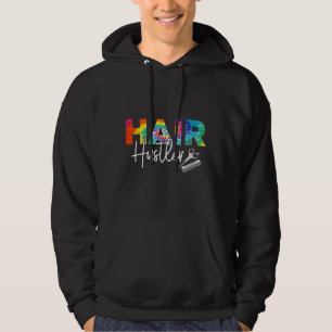 Veste À Capuche Coiffeuse Stylo Coiffeuse Coiffeuse Hustler Tie Dy
