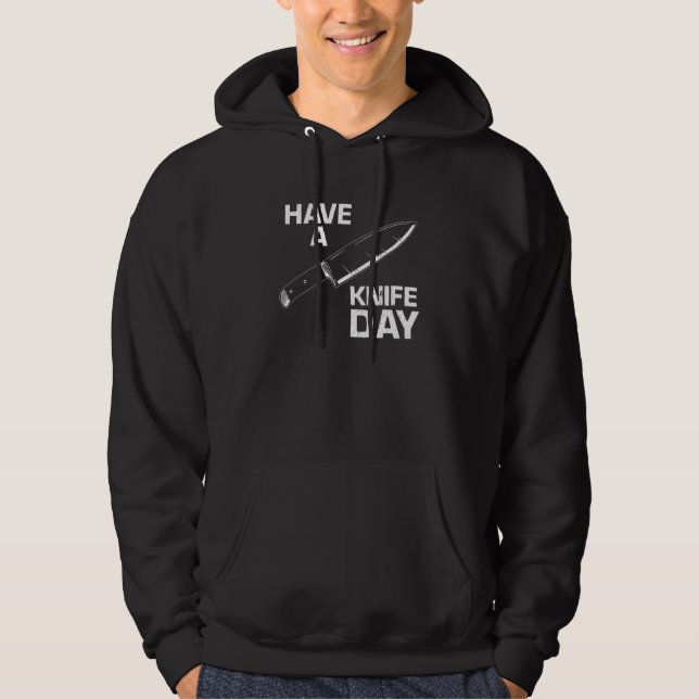 Veste À Capuche Collecteurs De Couteaux Pour Un Couteau De Whisper (Devant)