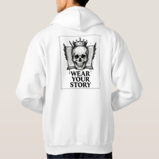 Veste À Capuche Collection de design blanc et or