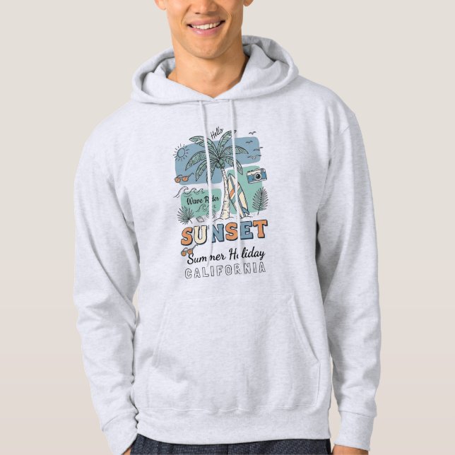 Veste À Capuche Collection de vacances (Devant)