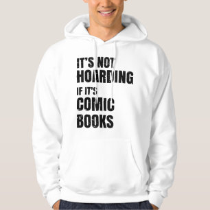 Veste À Capuche Collectionneur de bandes dessinées drôle - Ce n'es