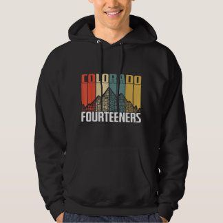 Veste À Capuche Colorado 14ers Randonnées Fourtins Retro Vintage G