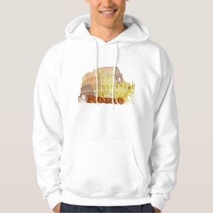 Veste À Capuche Colosseum Rome Italie