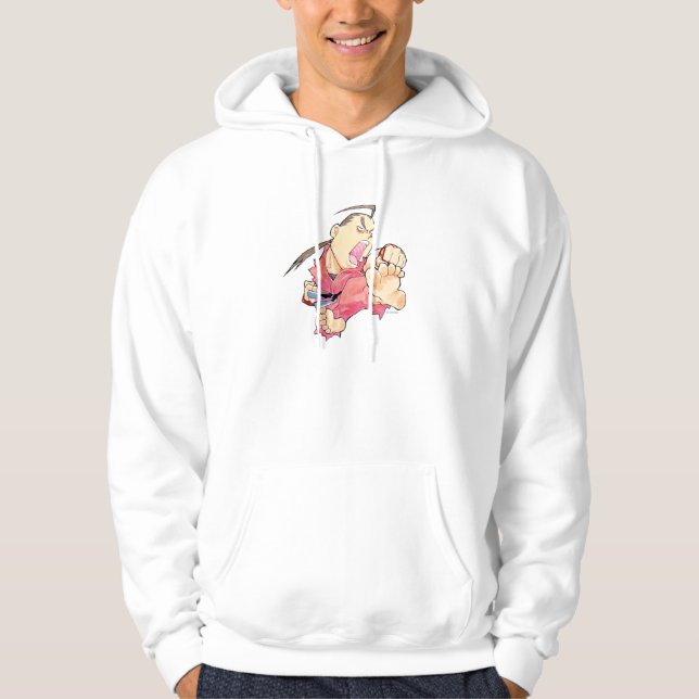 Veste À Capuche Combattant superbe II Turbo Dan 2 de puzzle (Devant)