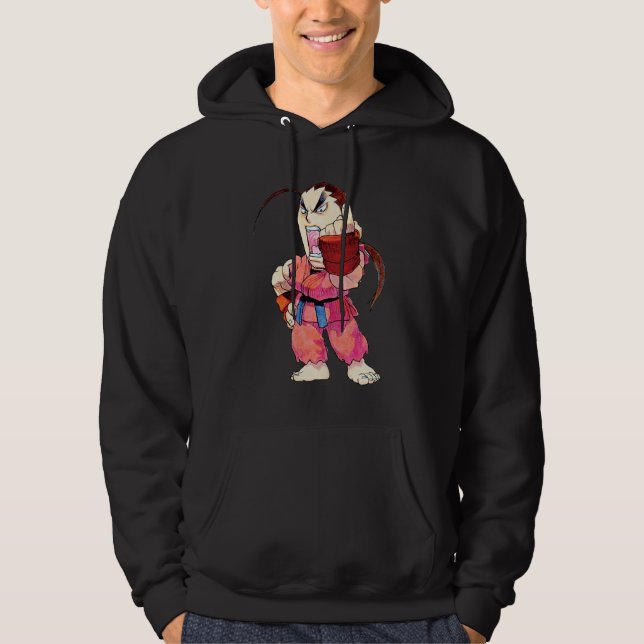 Veste À Capuche Combattant superbe II Turbo Dan de puzzle (Devant)
