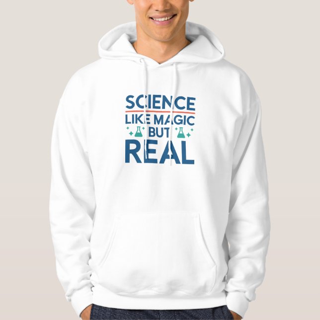 Veste À Capuche Comme la magie mais réel (Devant)