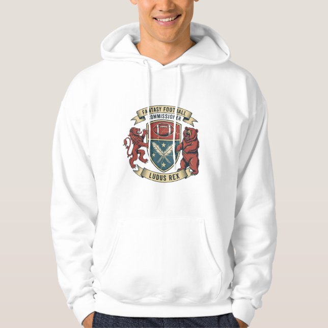 Veste À Capuche Commissaire Imaginaire au football | Championnat d (Devant)